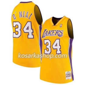 Dres Los Angeles Lakers Shaquille O`Neal 34 Hardwood Classics Siva Swingman